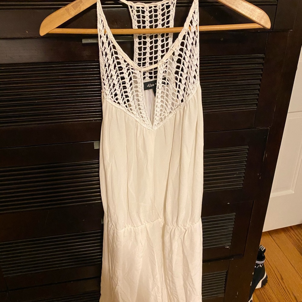 Alex+Alex white dress